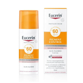Protetor Solar Facial FPS 60 Eucerin Sun Pigment Control 50ml