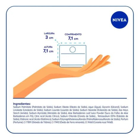 Sabonete em Barra Nivea Natural & Essencial Aloe Vera 90g