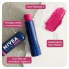 Hidratante Labial Nivea Hidra Color 2 em 1 Rosa Pink 4,8g