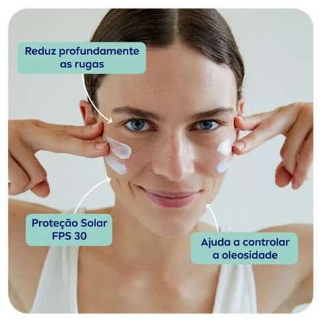 Creme Facial Antissinais Nivea Q10 Power Dia FPS30 Pele Mista a Oleosa 50g