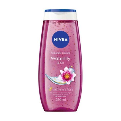 Sabonete Líquido Nivea Waterlily & Oil com 250ml