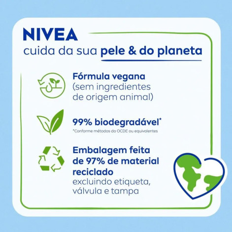 Loção Facial Nivea Visage Leite de Limpeza e Tônico 2 em 1 200ml