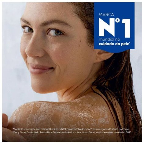Esfoliante Corporal Nivea Bath Care com Vitamina E 200ml