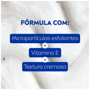 Esfoliante Corporal Nivea Bath Care com Vitamina E 200ml