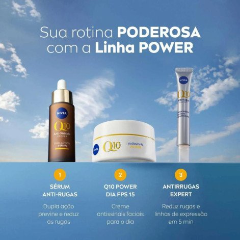 Creme Facial Antissinais FPS 30 Nivea Q10 Power Dia 50g