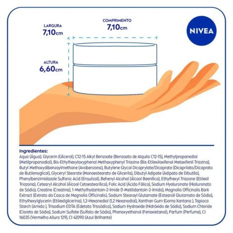 Creme Facial Antirrugas Nivea Cellular Expert Filler Dia FPS 30 49g