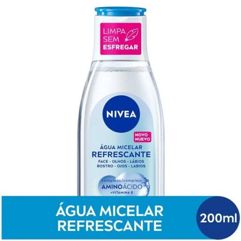 Água Micelar Nivea Solução De Limpeza 7 Em 1 200ml