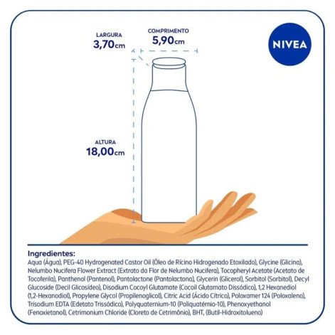 Água Micelar Nivea Solução De Limpeza 7 Em 1 200ml