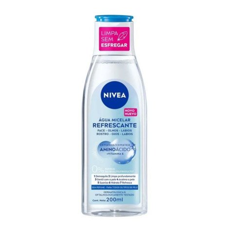 Água Micelar Nivea Solução De Limpeza 7 Em 1 200ml