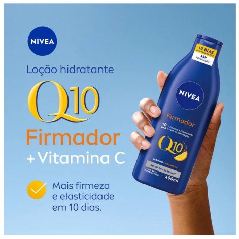 Hidratante Desodorante Nivea Firmador Q10 + Vitamina C Pele Seca 400ml