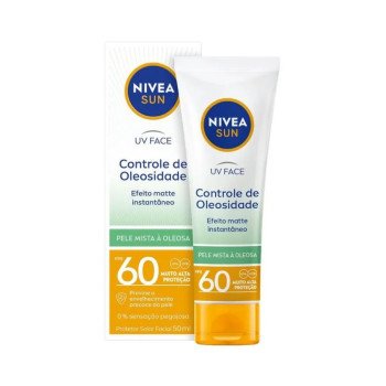 Prot Solar Nivea Fac Oleo Fps60 50G(Nva)