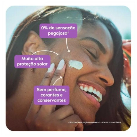 Protetor Solar Facial FPS 60 Nivea Sun Beauty Expert Sensitive 50g