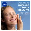 Lenco Demaquilante Nivea 3 Em 1 Com 25 Unidades Acao Hidratante