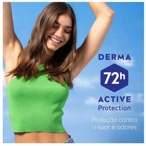 Desodorante Antitranspirante Aerossol Nivea Derma Control Defende 72h 200ml