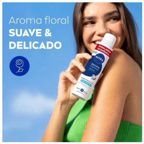 Desodorante Antitranspirante Aerossol Nivea Derma Control Defende 72h 200ml