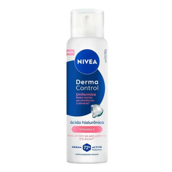 Desodorante Antitranspirante Aerossol Nivea Derma Control Uniformiza 72h 150ml