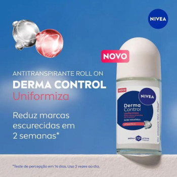 Desodorante Roll-On Nivea Derma Control Uniformiza 50ml
