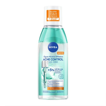 Água Micelar Bifásica Nivea Acne Control 200ml