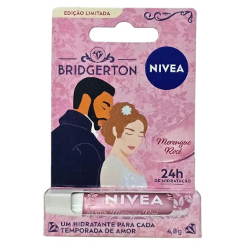Hidratante Labial Merengue Rosé Bridgerton Nivea 4,8G