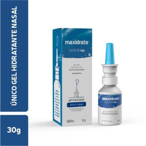 Maxidrate 6mg Descongestionante Gel Nasal 30g