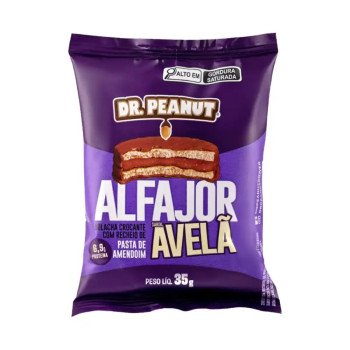 Alfajor Dr Peanut Avelã com Pasta de Amendoim 35g