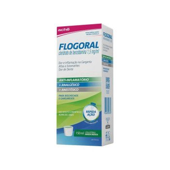 Colutório Flogoral Menta com 150ml