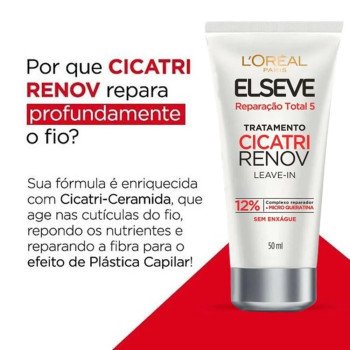 Creme de Tratamento Elseve Cicatri Renov 50ml