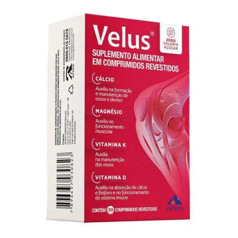  Magnésio Velus 30 comprimidos