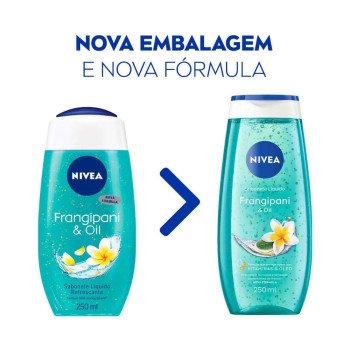 Sabonete Líquido Nivea Frangipani & Oil com 250ml