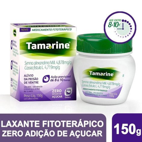 Laxante Fitoterápico Tamarine Zero Açúcar Geleia 150g