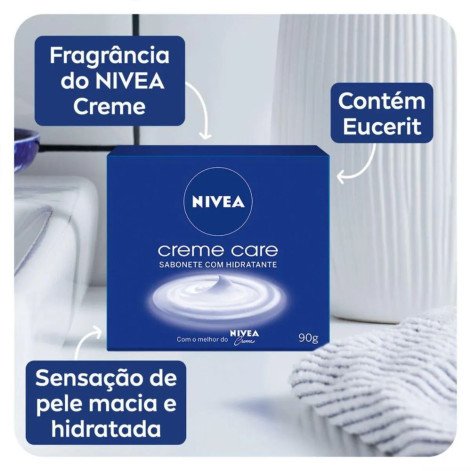 Sabonete em Barra Nivea Creme Care 90g