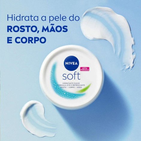 Creme Hidratante Nivea Soft com 48g