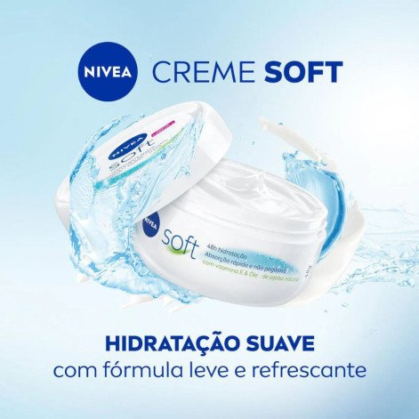 Creme Hidratante Nivea Soft com 48g