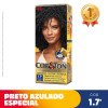 Tinta de Cabelo Permanente Cor&Ton Niely - 1.7+ Preto Azulado Especial