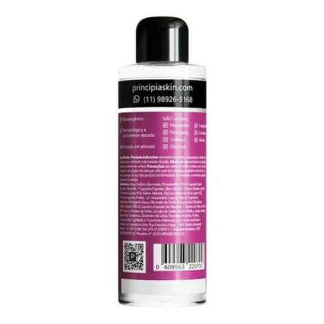 Água Micelar Principia Skincare 4,5% Tensoativos Não Iônicos + 1% Ésteres de Óleo de Oliva AM-01 200ml