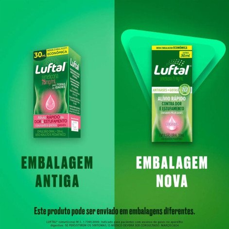  Luftal Simeticona 75mg/ml Gotas 30ml
