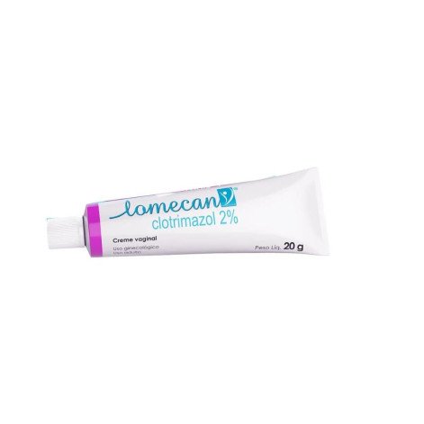 Lomecan Clotrimazol 2% Creme Vaginal 20g + 3 aplicadores