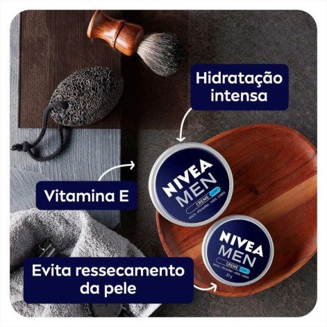 Creme Hidratante Corporal Nivea Men 4 em 1 com 75g