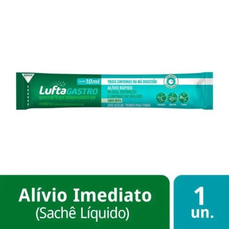 LuftaGastro Sachê Líquido Menta 10ml