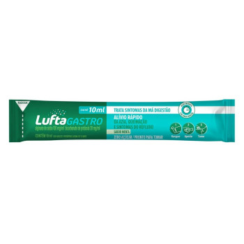 LuftaGastro Sachê Líquido Menta 10ml