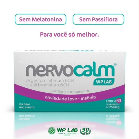 Nervocalm WP Lab com 60 comprimidos