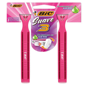 Depilador Bic Suave3 Com 2 unidades