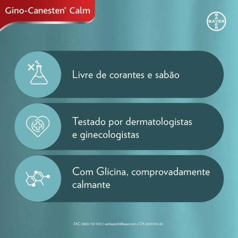 Sabonete Íntimo em Gel Gino-Canesten Calm 100ml
