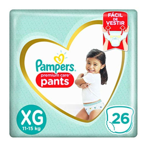 Fralda Pampers Pants Premium Care Xg 26Un