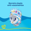 Fralda Pampers Splashers Para Nadar Baby Shark Tamanho P-M 12 Unidades