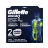 Carga Para Aparelho De Depilar Gillette Mach3 Corpo 2 Unidades