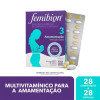 Polivitamínico Femibion 3 para Amamentação 28 Comprimidos + 28 Cápsulas