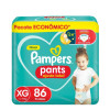 Fralda Pampers Pants Ajuste Total XG 86 unidades