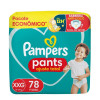 Fralda Pampers Pants Ajuste Total XXG 78 unidades