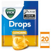 Pastilha Vick Drops Gengibre 20 unidades